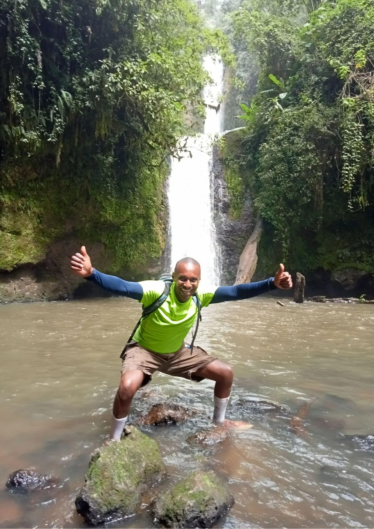 Photo of Gitau Njoroge, founder of Ngubi Adventure Forest Camp