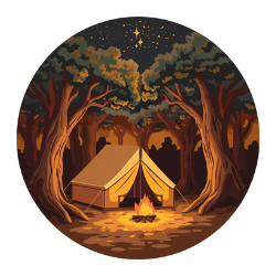 Camping icon