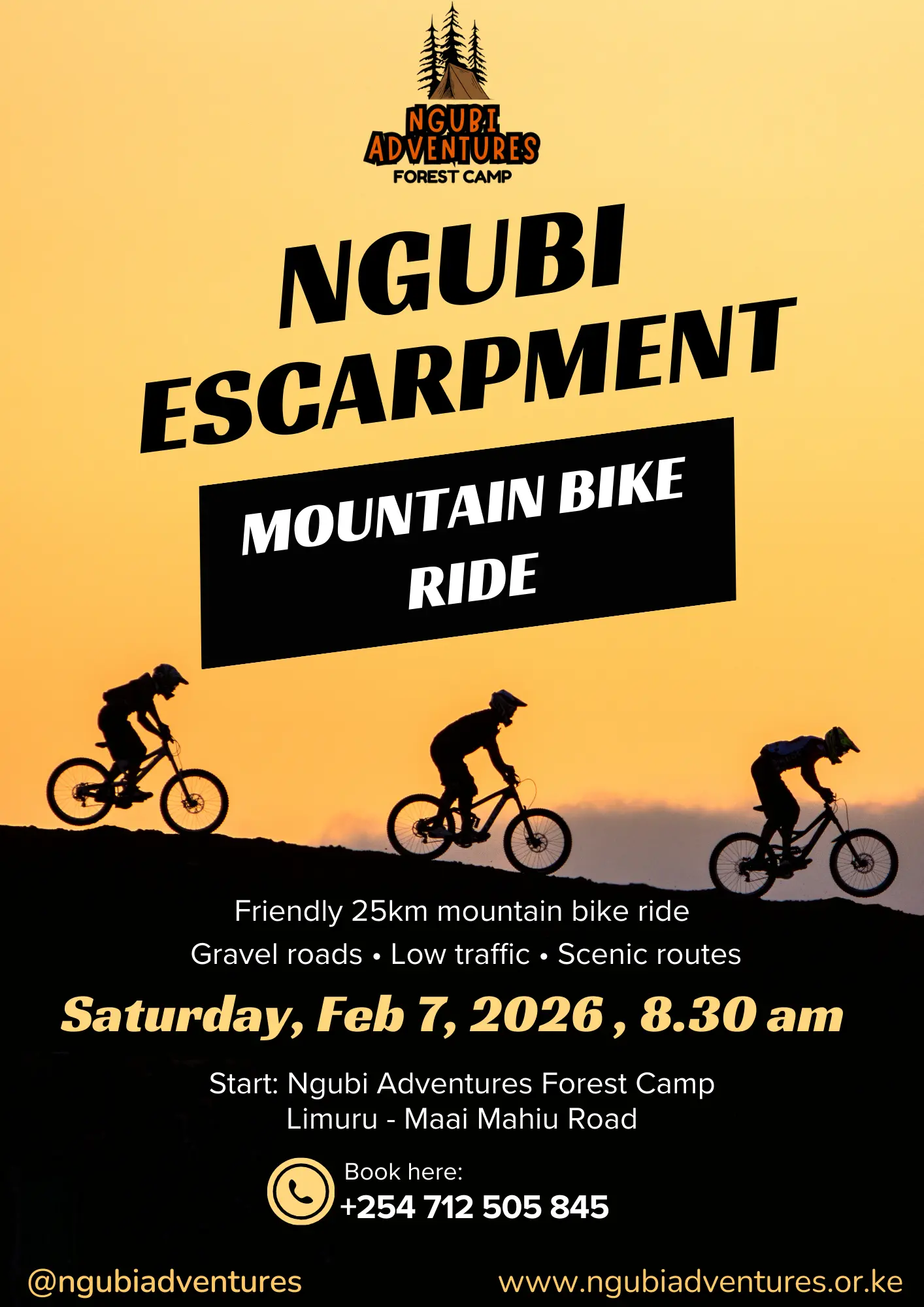 Mt Bike Escarpment View Ride